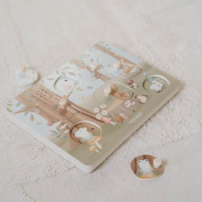 Puzzle sonoro amici della foresta