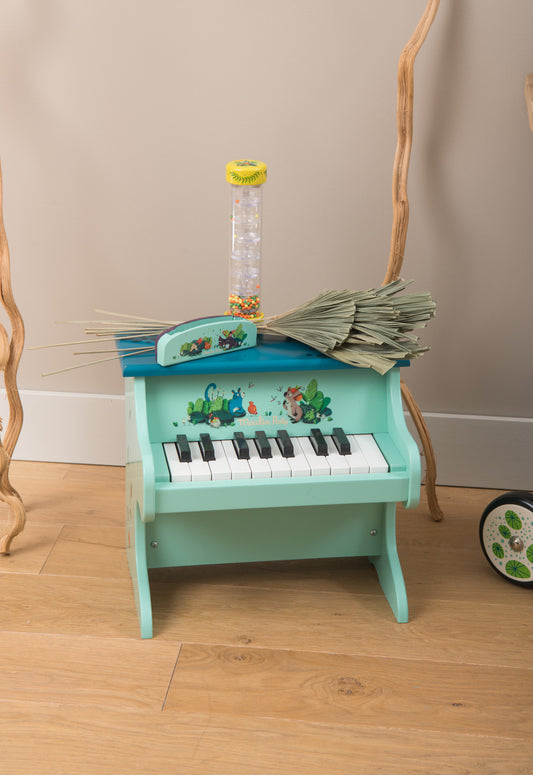 Pianoforte Classico con Spartiti Dans la Jungle Moulin Roty - Bambini 3+ Anni