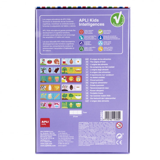 Puzzle Set - le origini del cibo