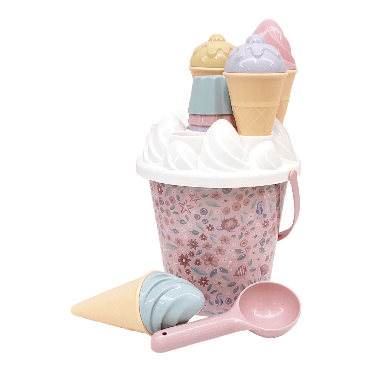 Set Secchiello Gelati Dreamy Mermaid Rosa | 14 pz | da 18 mesi