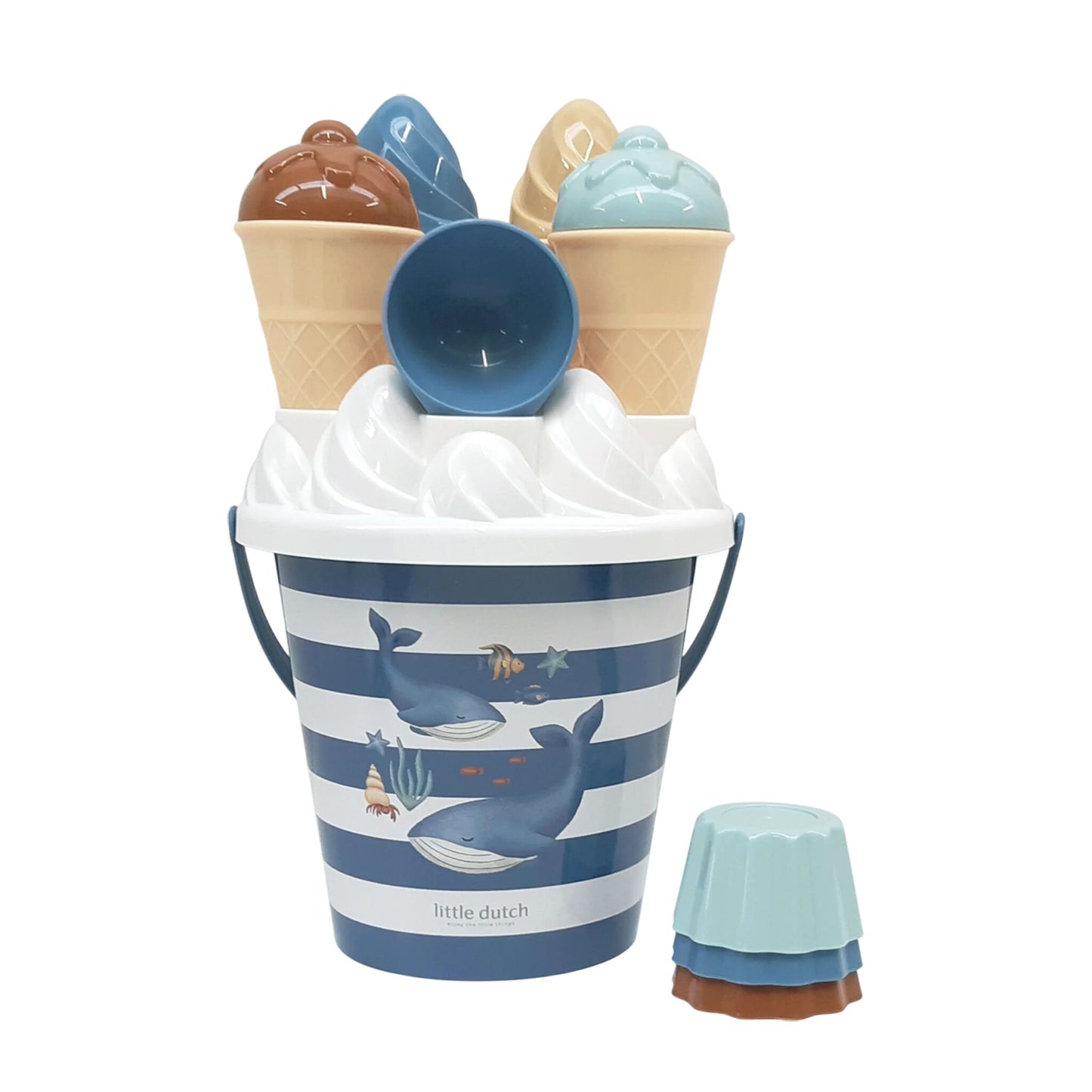Set Secchiello Gelato Ocean 14 Pezzi