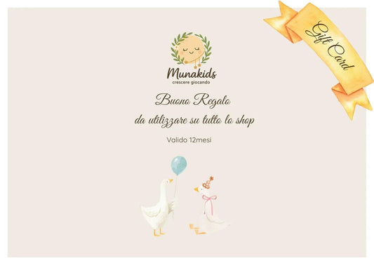 Carta Regalo Munakids - Munakids