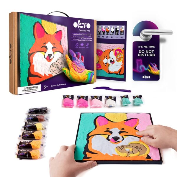 Fox - Colorare con l'argilla