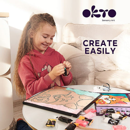 Fox - Colorare con l'argilla