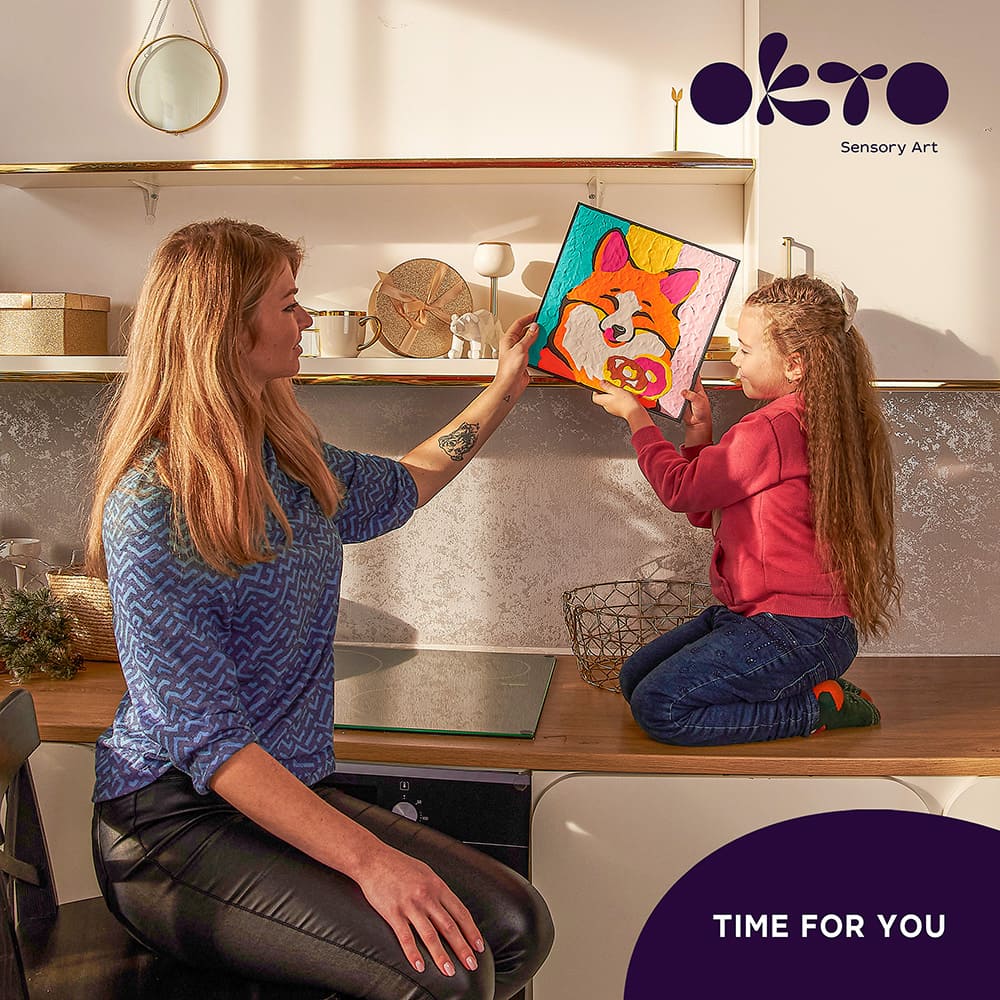 Fox - Colorare con l'argilla