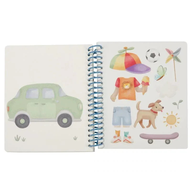 Libro Dress me up con stickers - Munakids