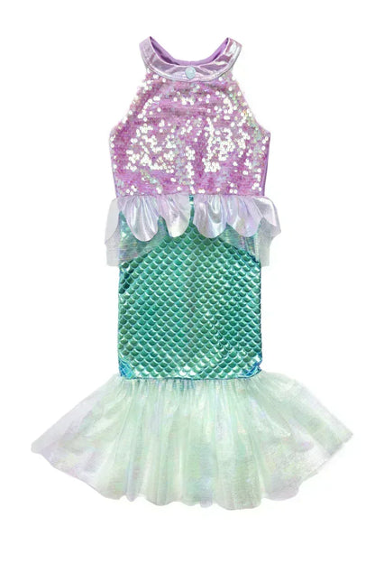 Abito da sirena Misty Mermaid - Great Pretenders 3-4 anni - Munakids