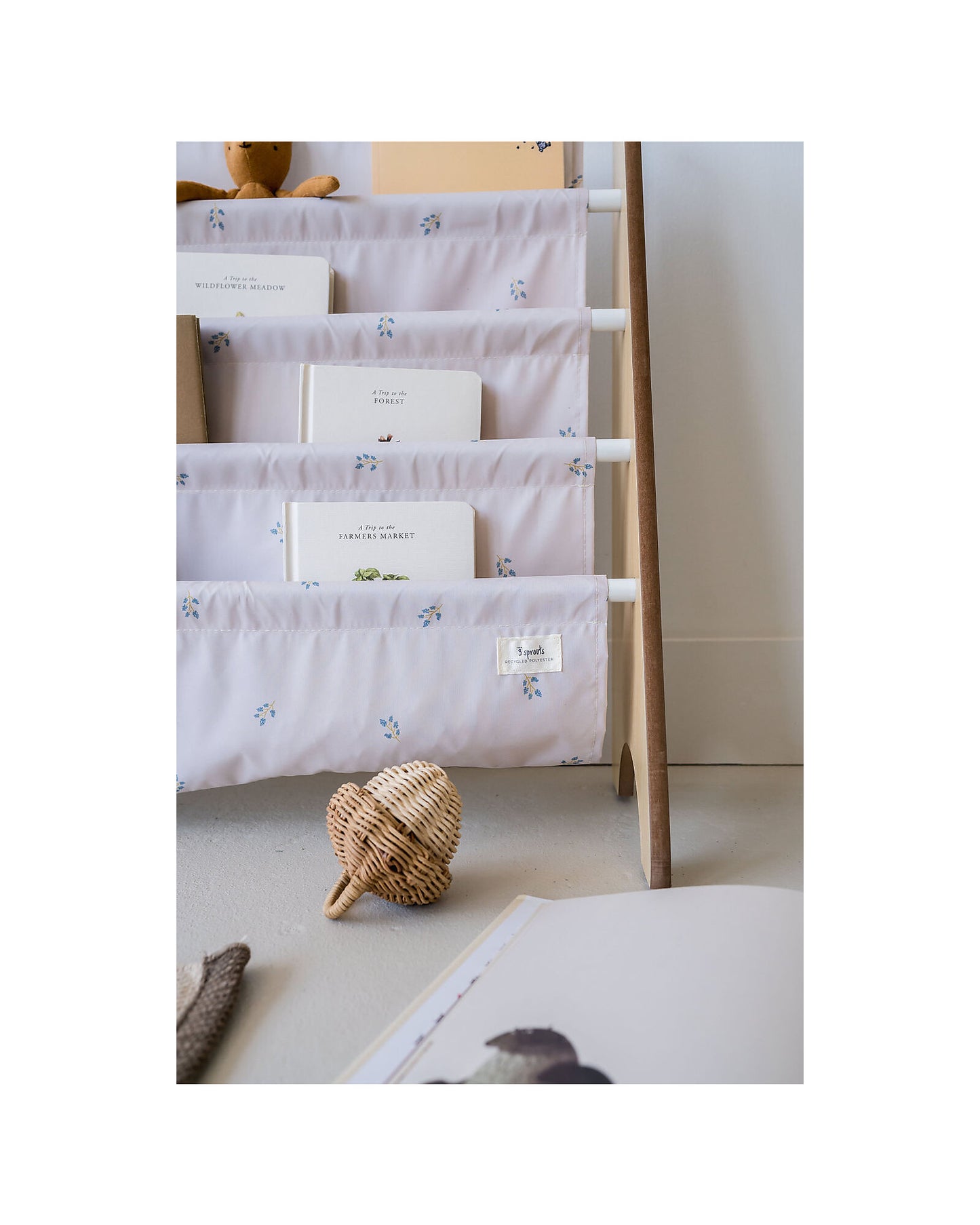 Libreria Frontale Montessoriana - Blueberry Taupe