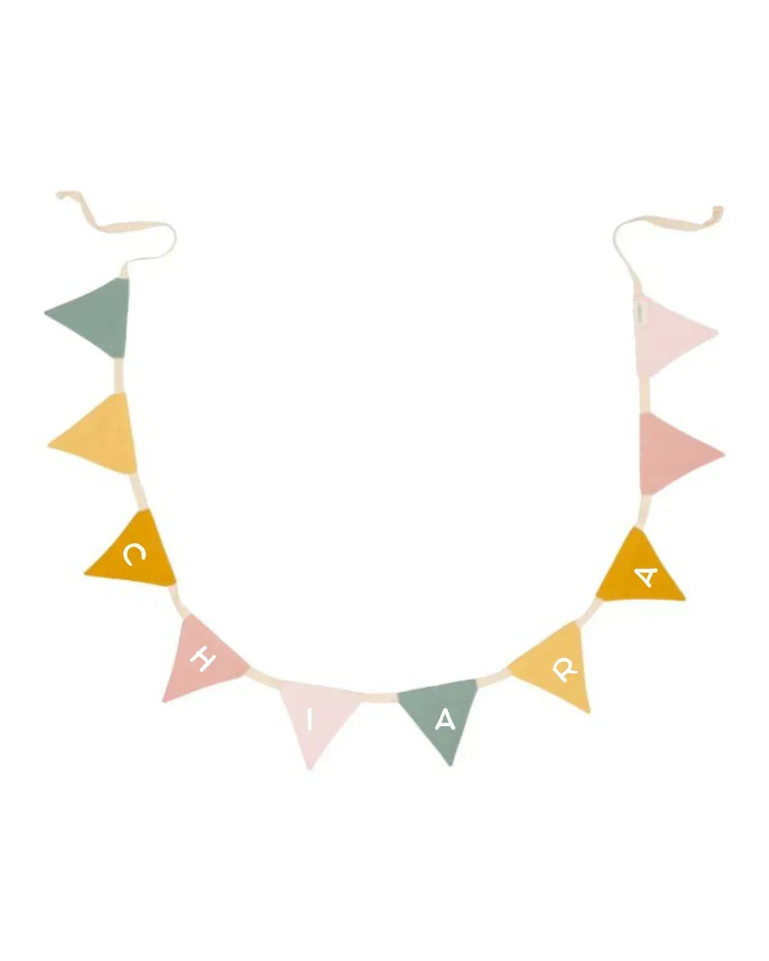 Ghirlanda a triagolini Rosa - Munakids