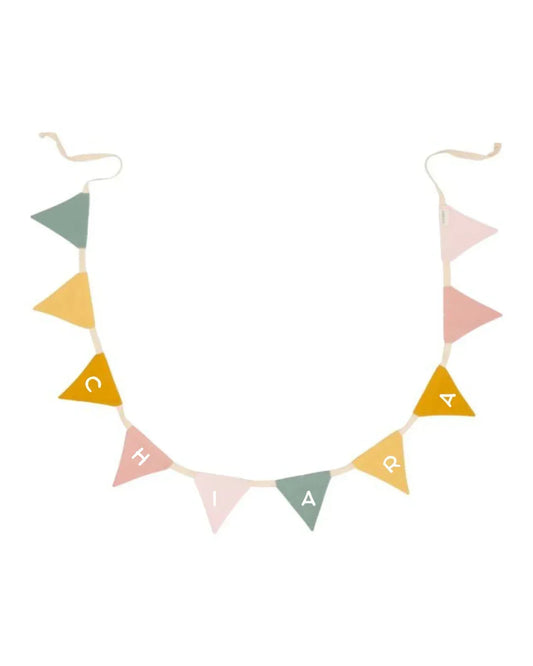 Ghirlanda a triagolini Rosa - Munakids