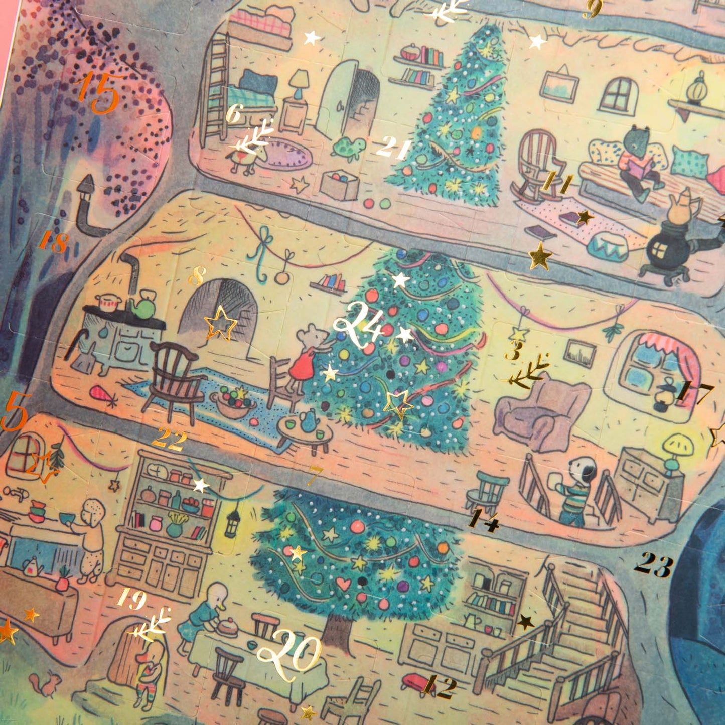 Calendario dell'avvento La Grand Famille Moulin Roty