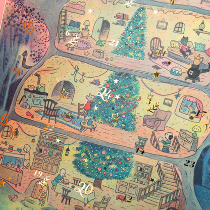 Calendario dell'avvento La Grand Famille Moulin Roty