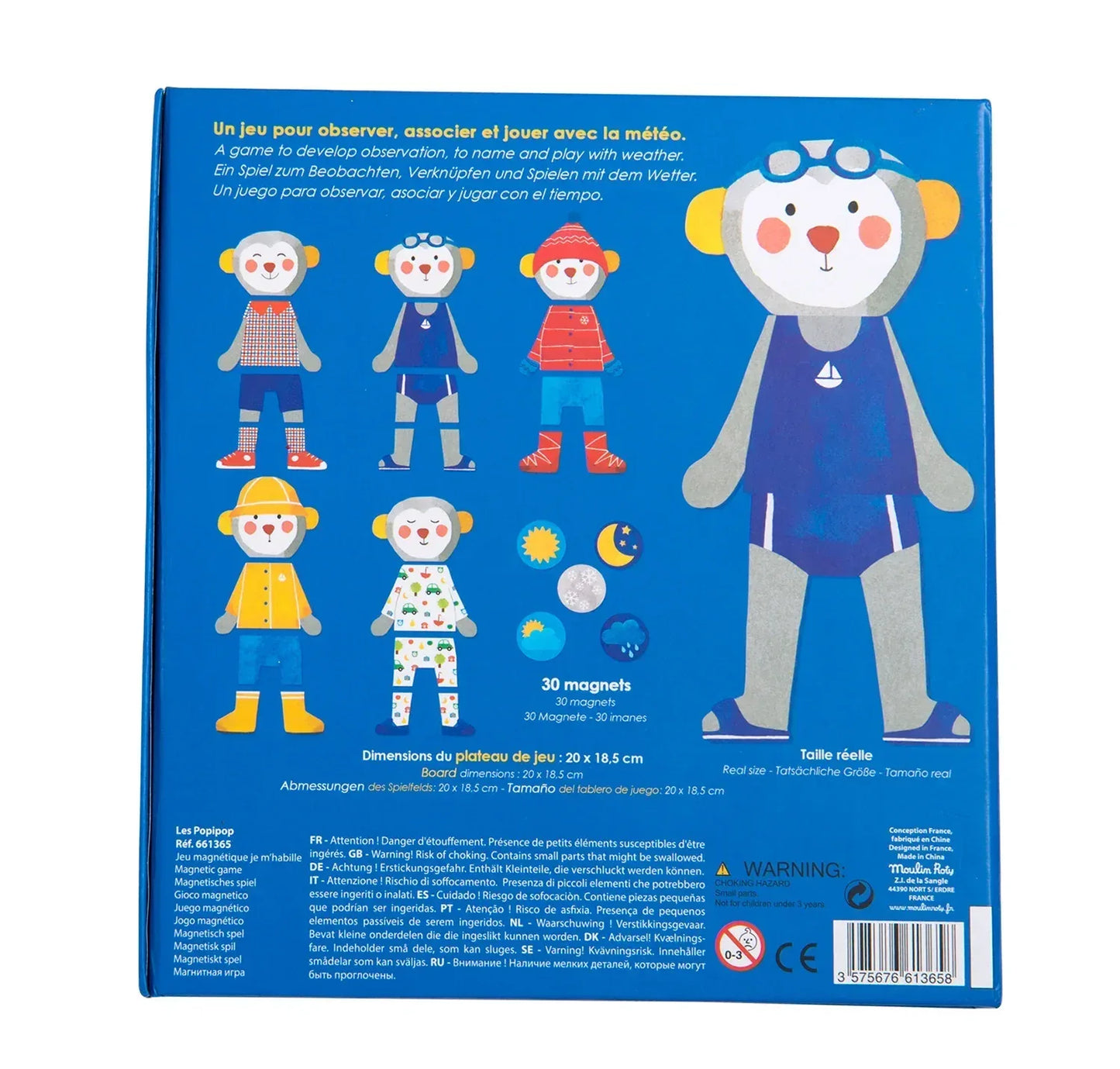 Gioco Magnetico "Mi Vesto" - Munakids