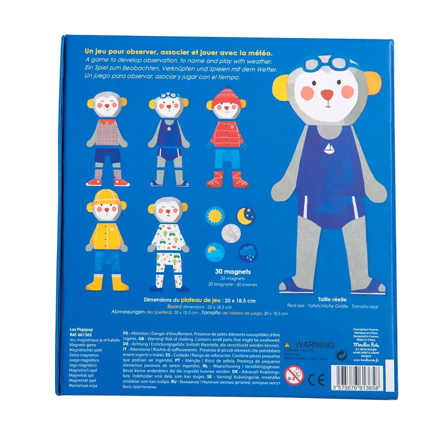 Gioco Magnetico "Mi Vesto" - Munakids