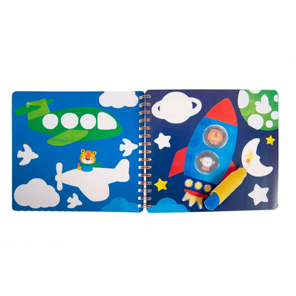 Pittura Libro " pennello magico" - Munakids