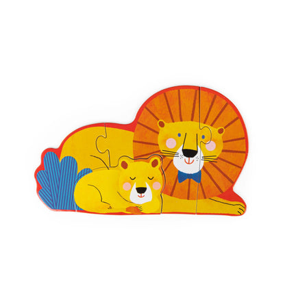 Puzzle animali 20 pezzi Les Toupitis