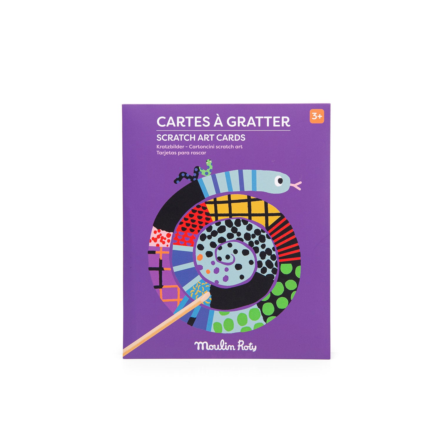 Carte da grattare scratch art Les Toupitis