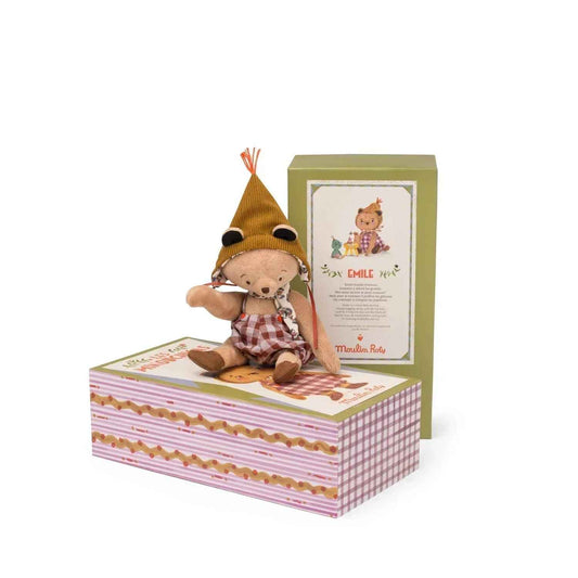 Set "Coccole di Papà" – Libro Con Amore Papà e Orsetto Emile Sassi & Moulin Roty – 10M+