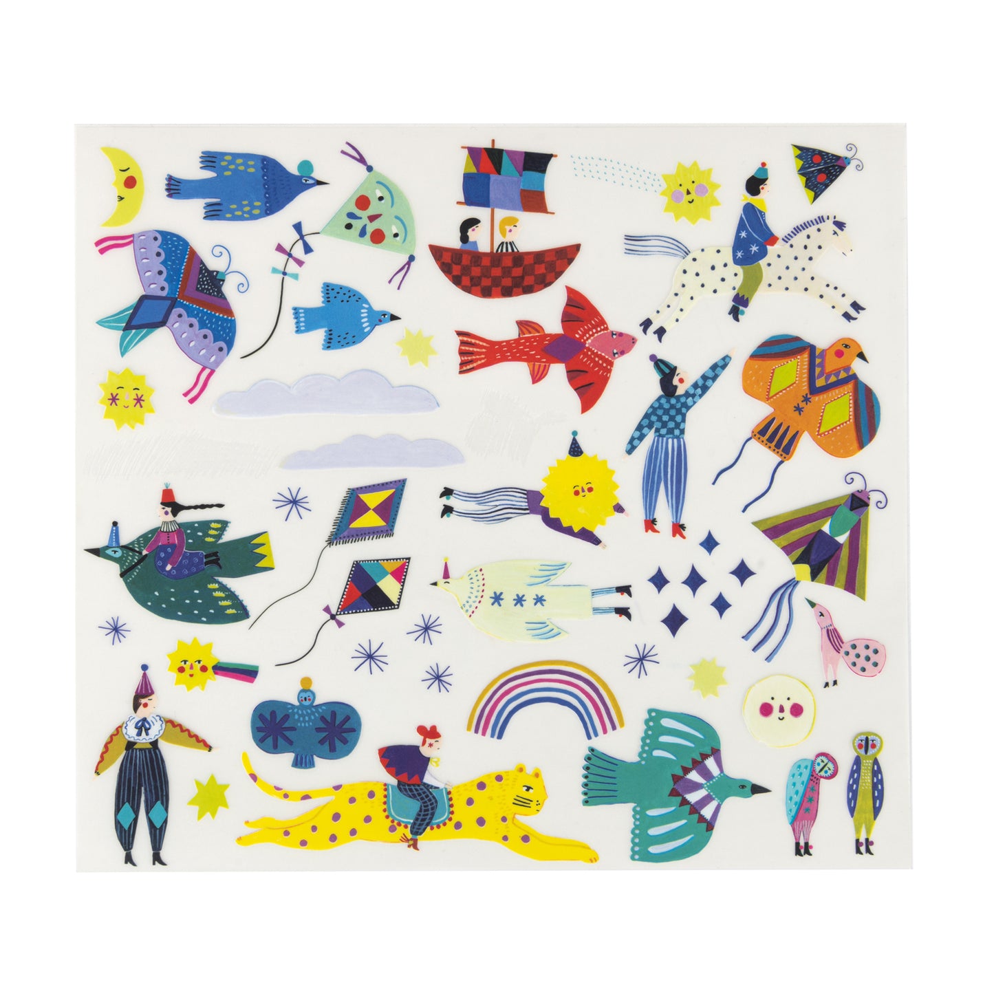 Decalcomanie Les Comètes Filantes