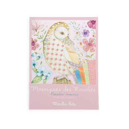 Cofanetto mosaico e strass adesivi Les Rosalies