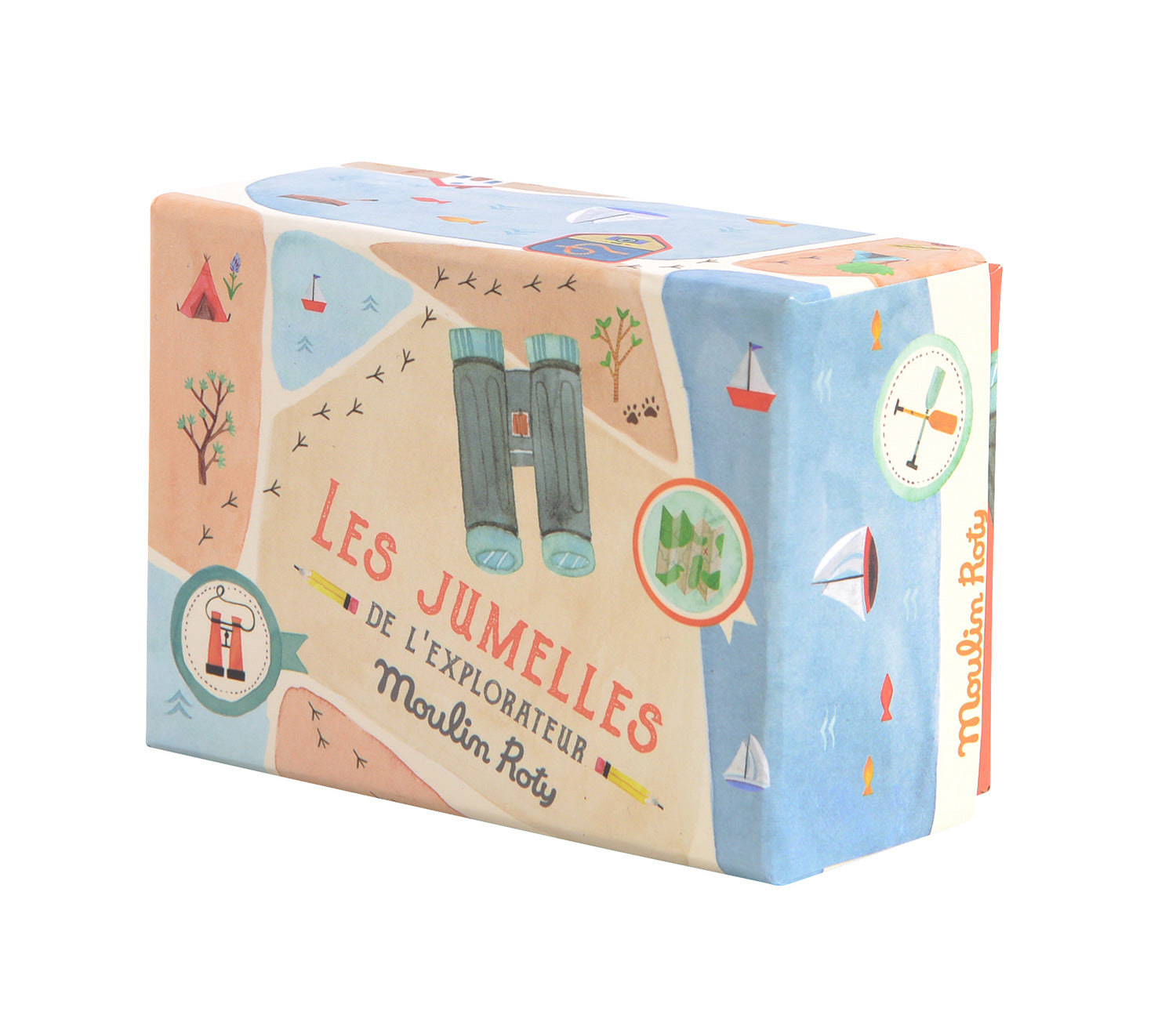 Binocolo con scatola