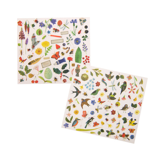 Decalcomanie Trasferelli Il Botanista Moulin Roty - Bambini 5+ Anni