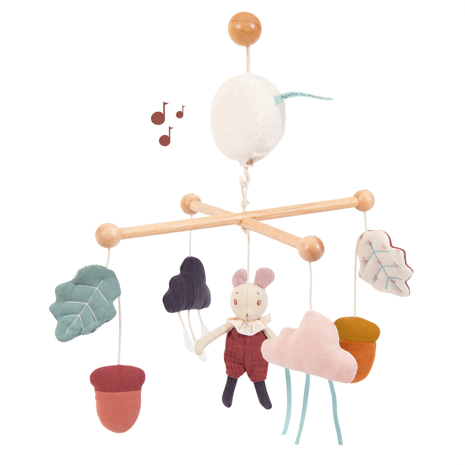 Giostrina musicale per lettino Après la Pluie