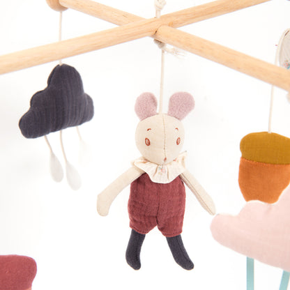 Giostrina musicale per lettino Après la Pluie