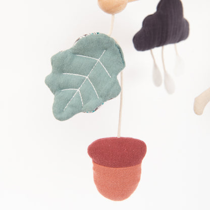 Giostrina musicale per lettino Après la Pluie