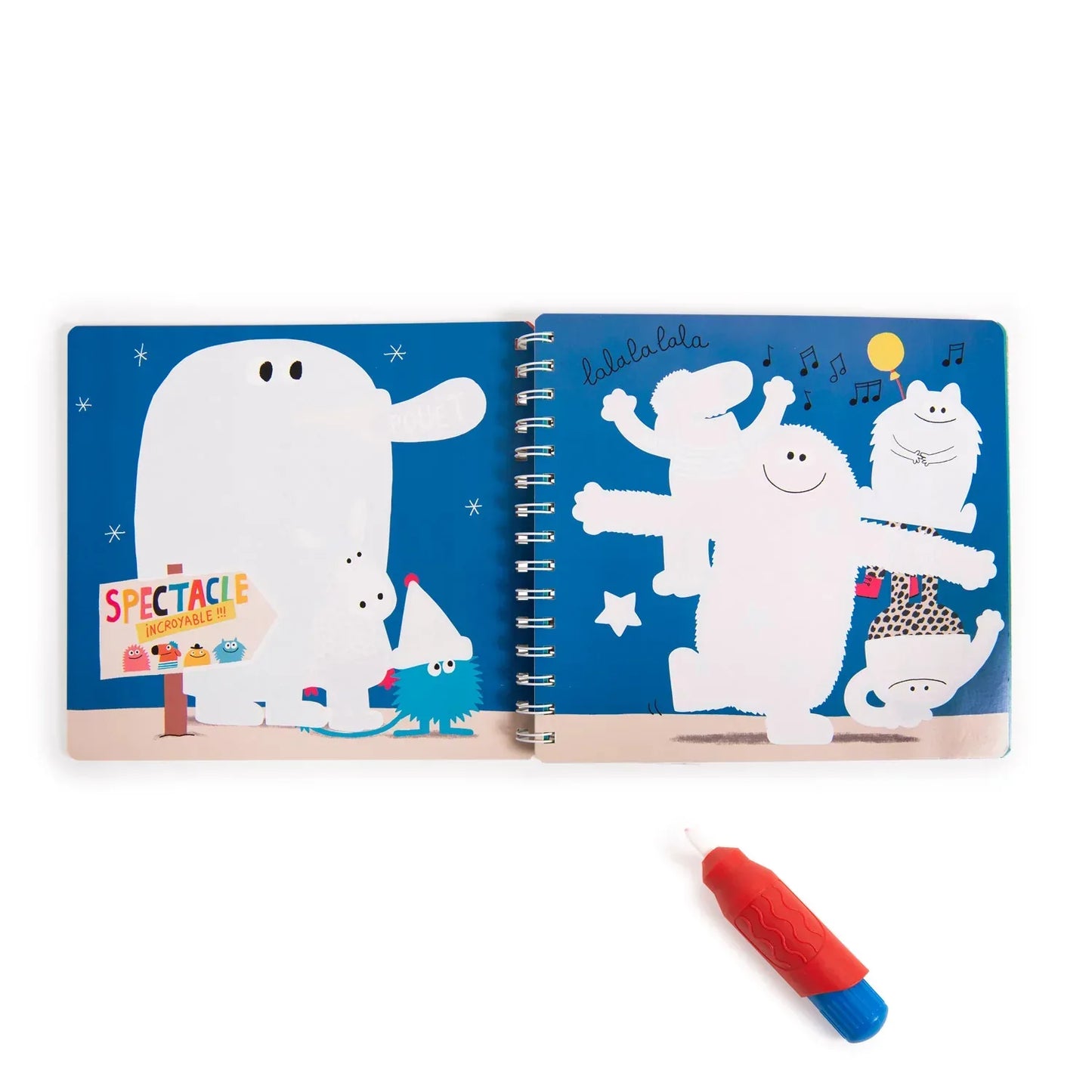 Pittura Libro " pennello magico" - Munakids