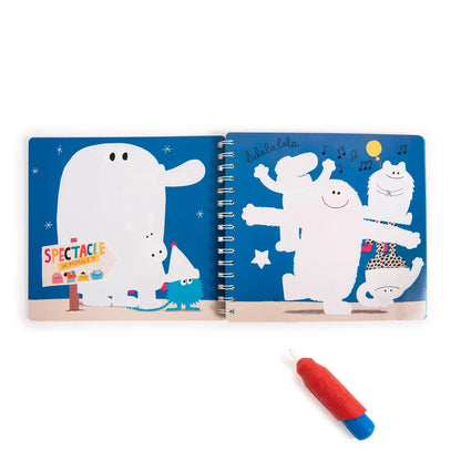 Pittura Libro " pennello magico" - Munakids