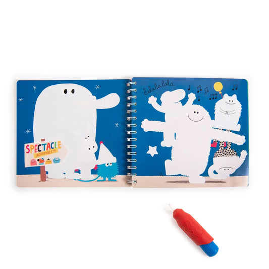 Pittura Libro " pennello magico" - Munakids