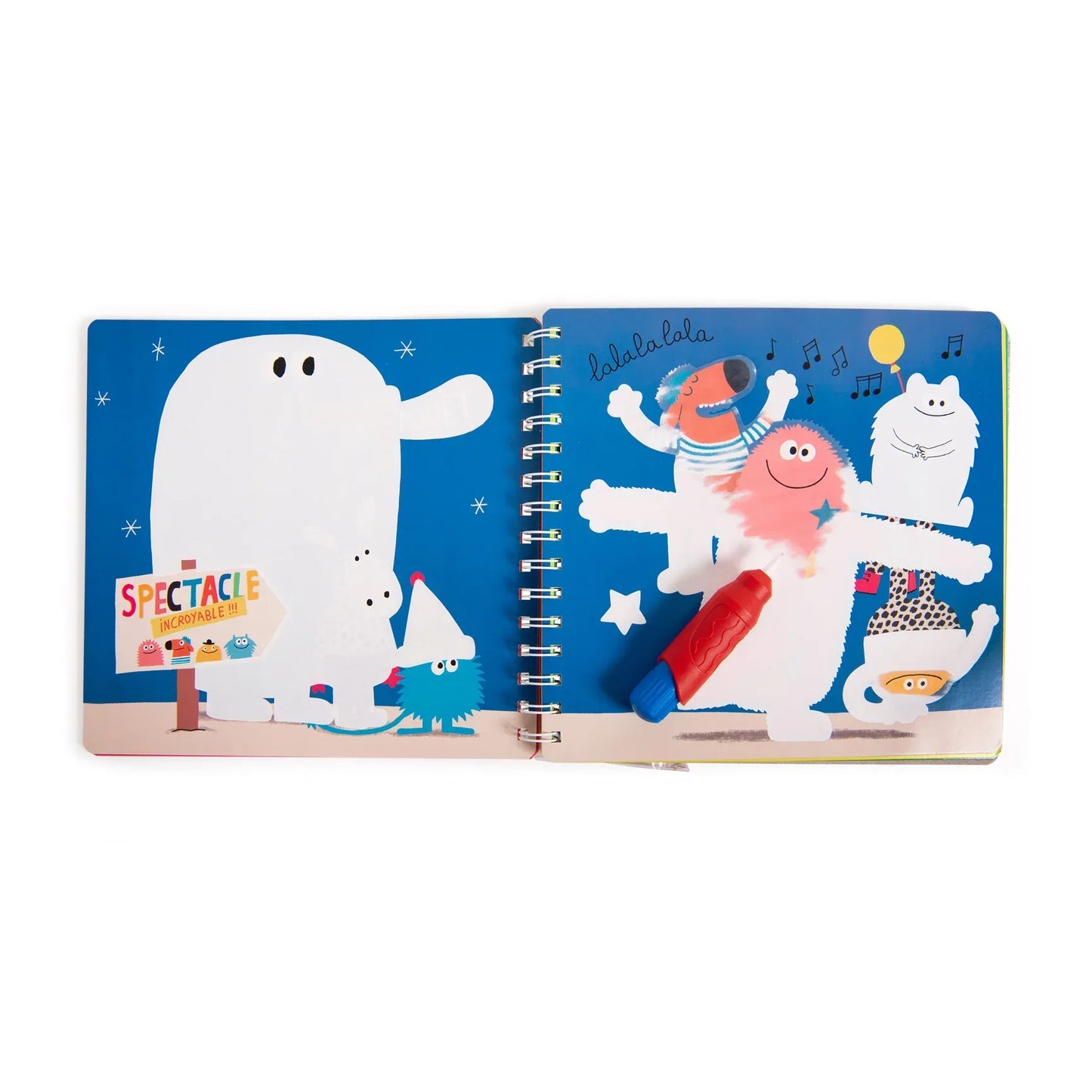 Pittura Libro " pennello magico" - Munakids