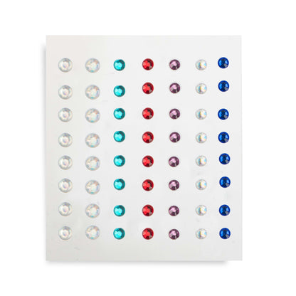 Cofanetto mosaico e strass Tout autour du monde