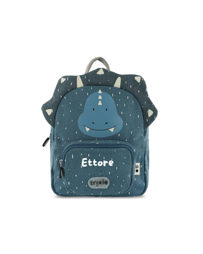 Zainetto Mr. Triceratops Trixie – Zaino Dinosauro Bambini 3+ | Personalizzabile