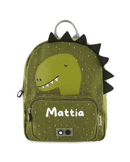 Zainetto Mr. Dino Trixie – Zaino Dinosauro Bambini 3+ | Personalizzabile