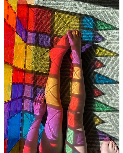 Connetix 102 Pezzi Arcobaleno - Costruzioni Magnetiche