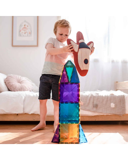 Connetix 102 Pezzi Arcobaleno - Costruzioni Magnetiche