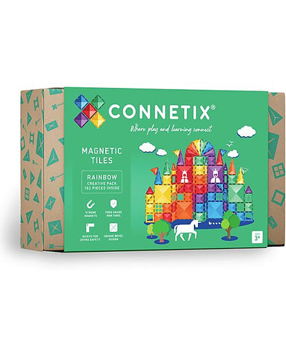 Connetix 102 Pezzi Arcobaleno - Costruzioni Magnetiche