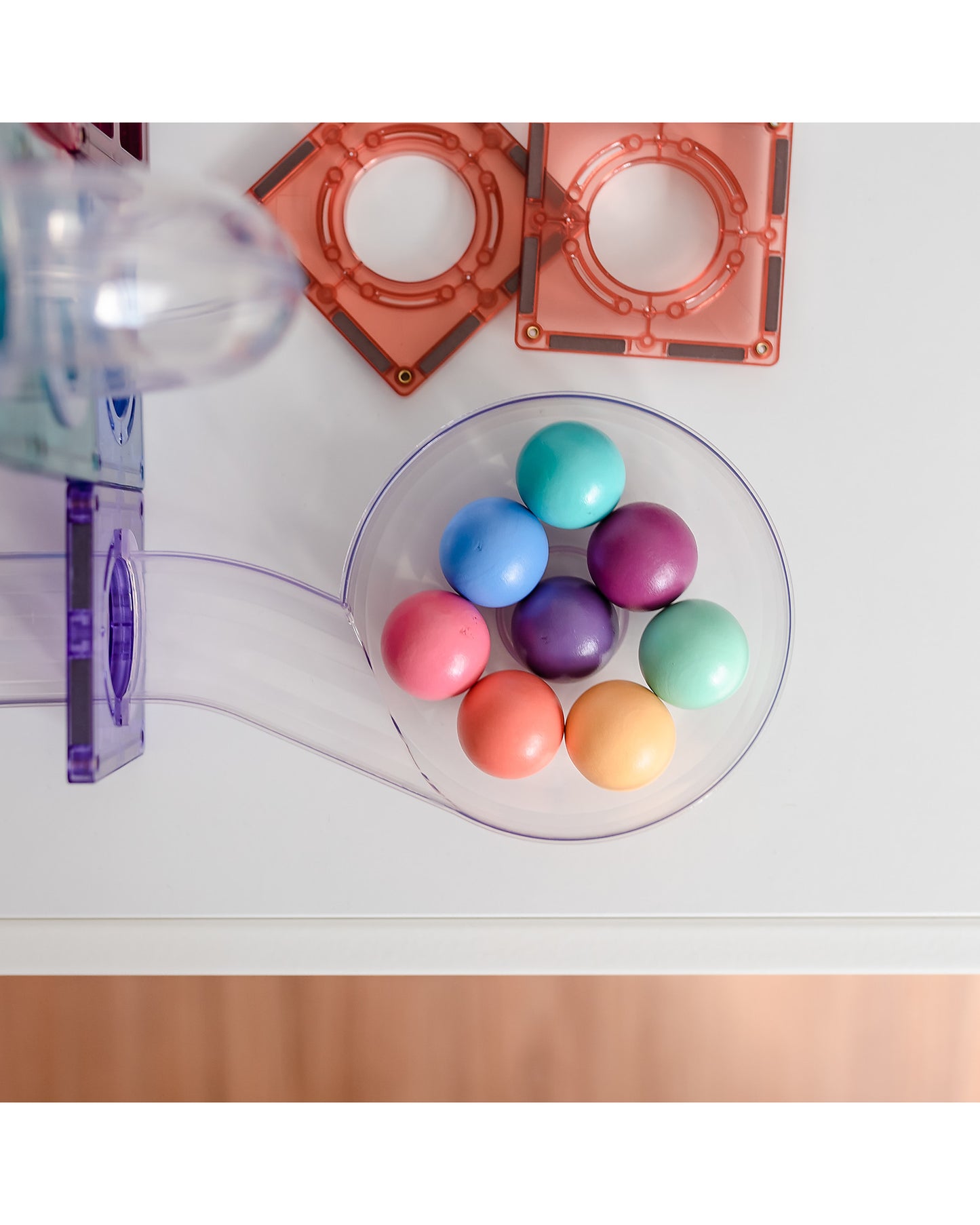 Connetix Tessere magnetiche - 106 Pezzi- Pastello