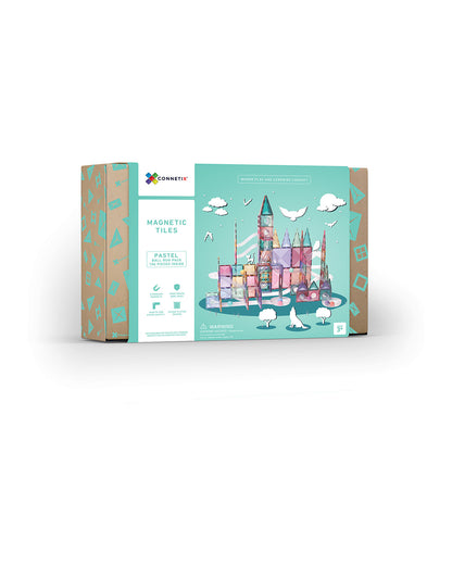 Connetix Tessere magnetiche - 106 Pezzi- Pastello