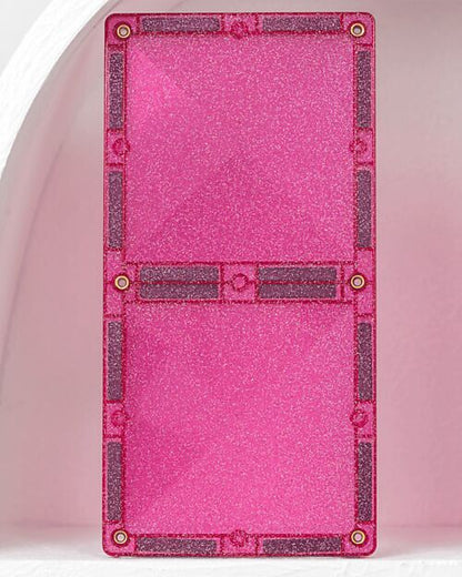 Connetix - tessere magnetiche - Set Unicorno Glitter - 56 Pezzi