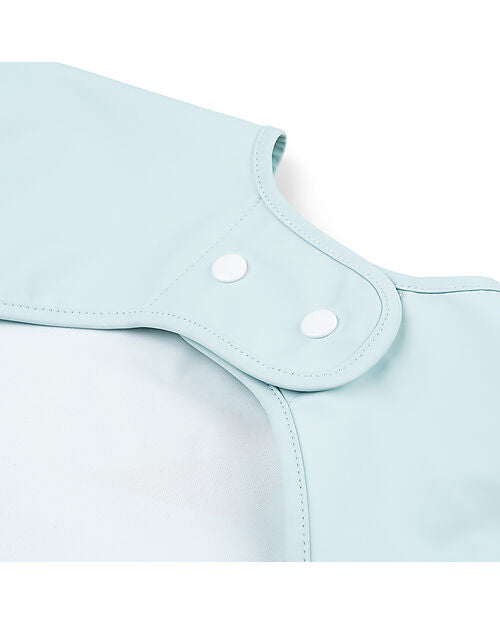 Bavaglio a Maniche Lunghe Impermeabile con Tasca - Elphee - Blu - Certificato Oeko-Tex