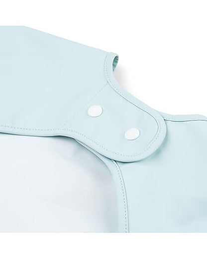 Bavaglio a Maniche Lunghe Impermeabile con Tasca - Elphee - Blu - Certificato Oeko-Tex