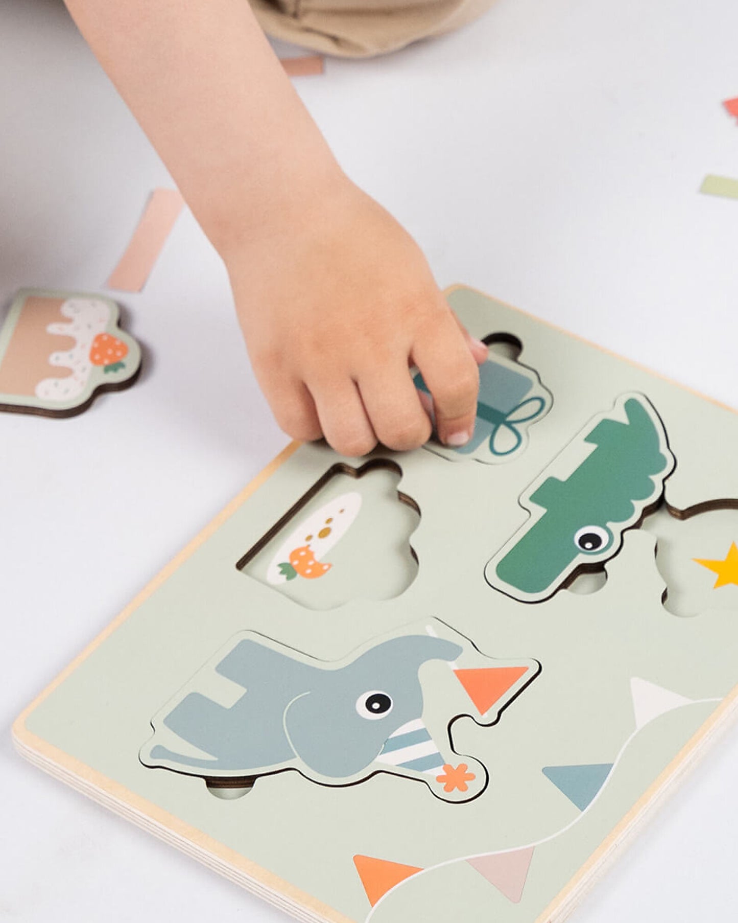 Gioco a Incastro Celebration - Legno - 12M+