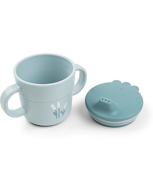 et Pappa Foodie - Ciotola Tazza e Cucchiaio - Elphee - Blu - 100% PP Alimentare