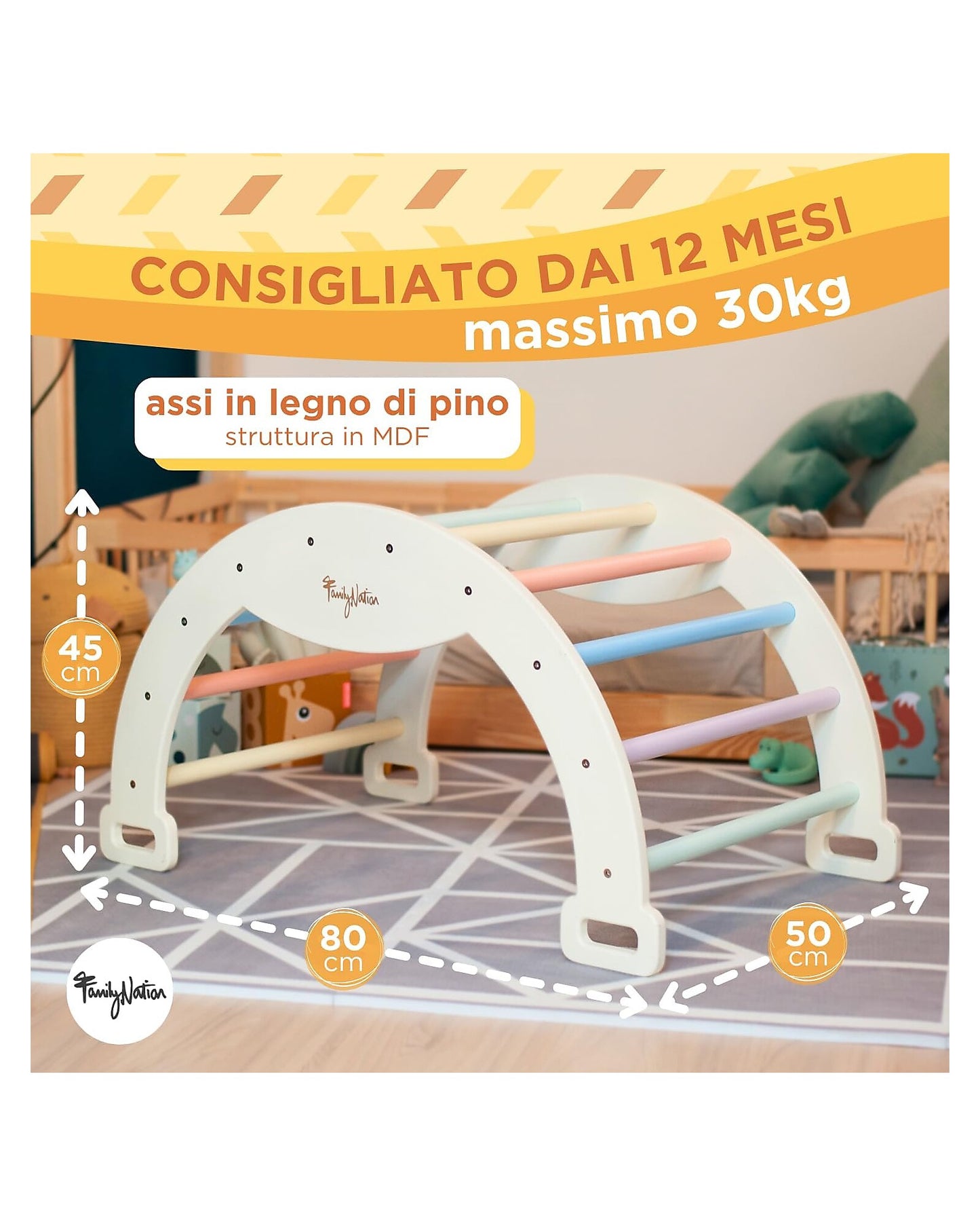 Arco Montessori Rainbow - Sunny Beach