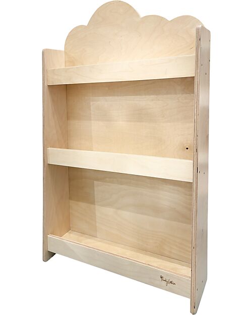 Libreria Montessori Frontale - Cloud - Legno di Betulla - Natural