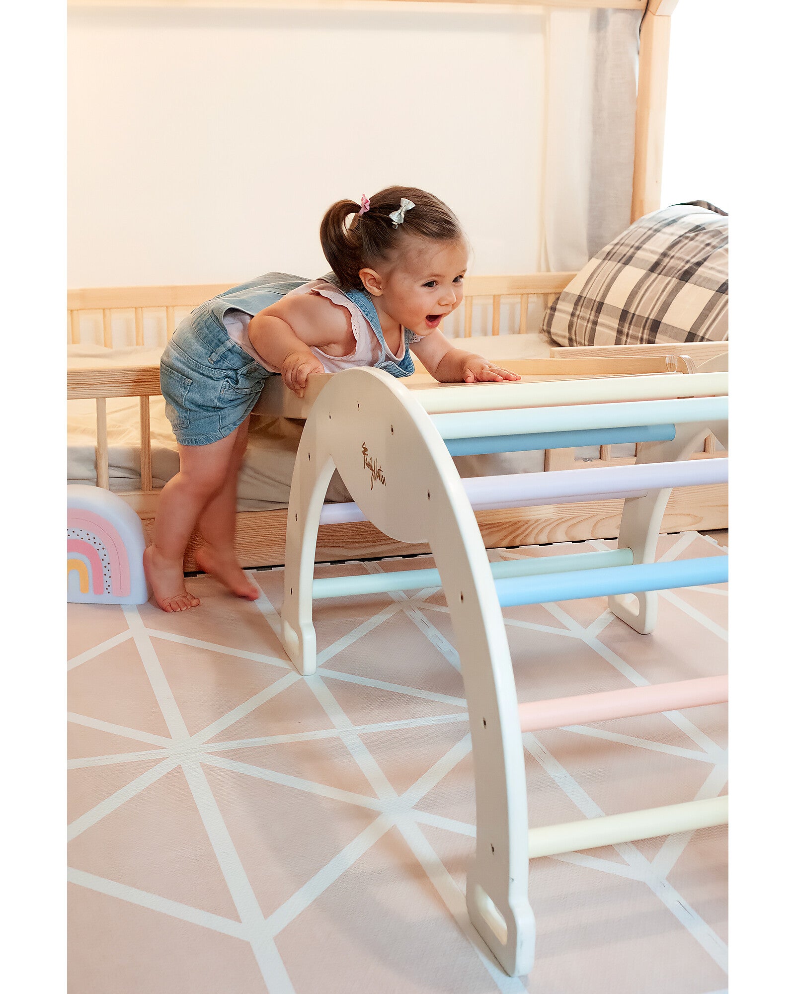 Scivolo/Rampa Montessori Rainbow 2-in-1
