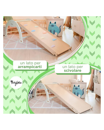 Scivolo/Rampa Montessori Rainbow 2-in-1